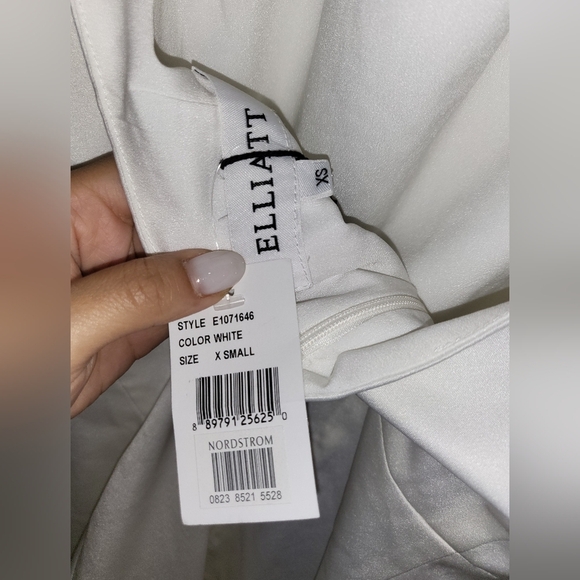 D3. NWT ELLIATT CAMO BLOUSON HALTER DRESS SIZE XS - Picture 9 of 9